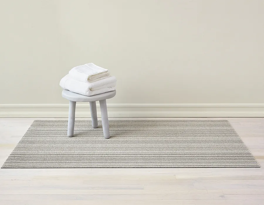 Skinny Stripe Utility Mat - Birch