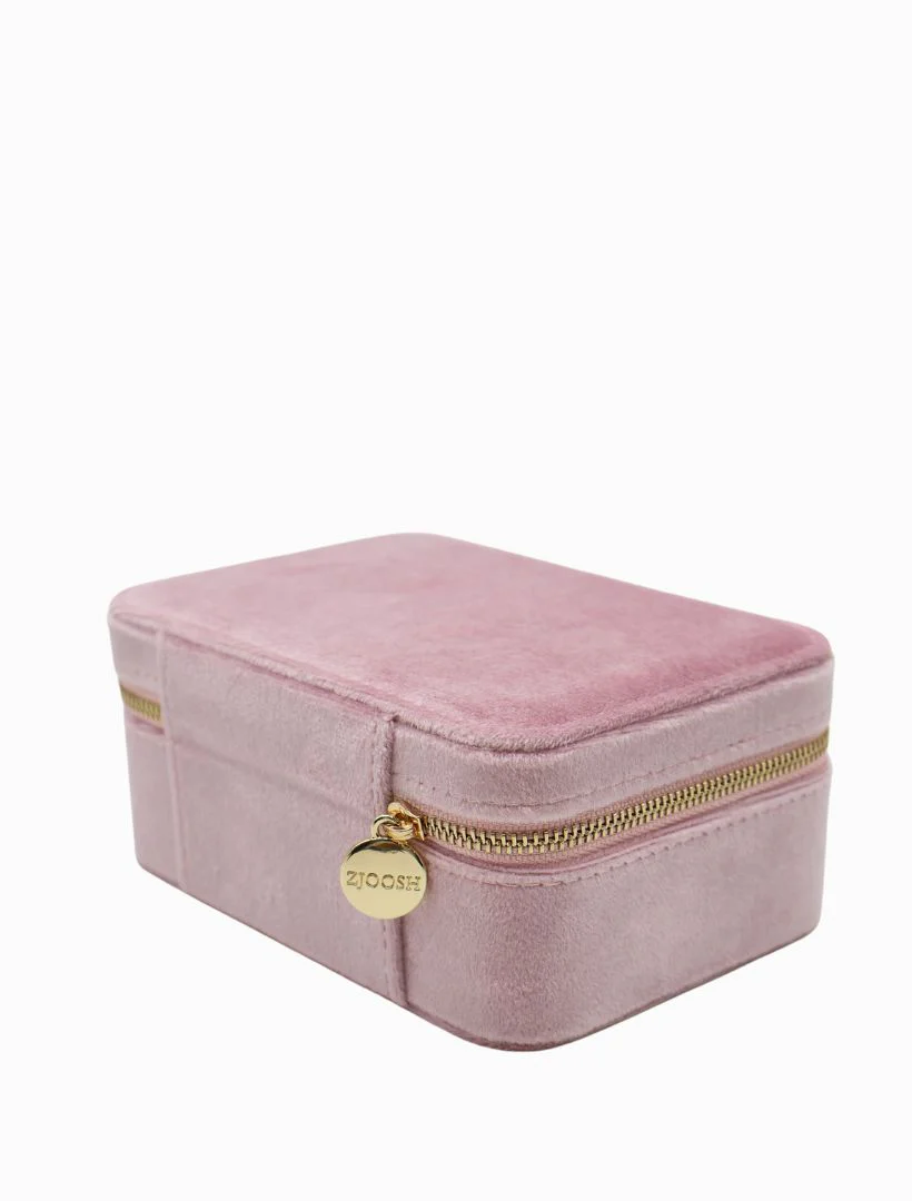 Rectangle Jewellery Case - Pink