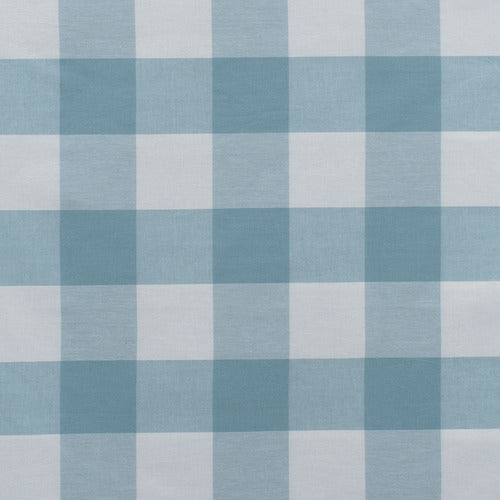 Modella Gingham European Pillowcase Pair - Teal