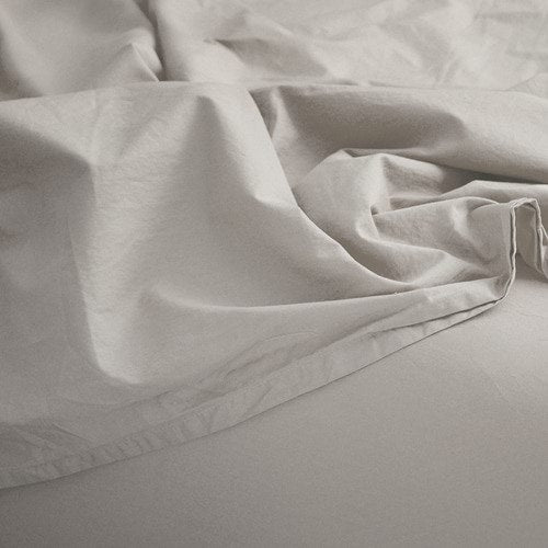 Vintage Softwash Cotton Sheet Set (Single) - Stone