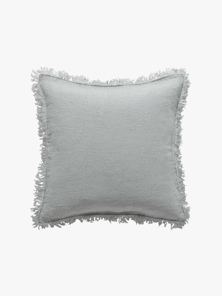 Ava Fossil L M Home Staple Fossil Cushion with Fringe