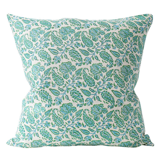 Chintz Emerald Cushion