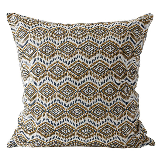Ziggurat Tobacco Cushion