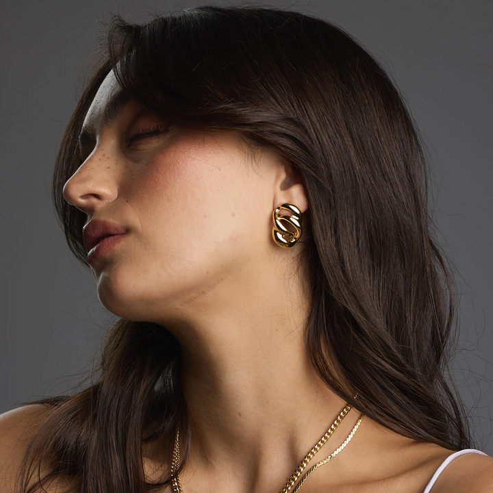 Ivy Earrings - Gold