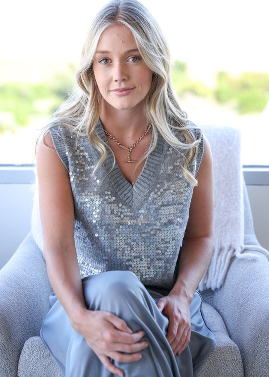 Honey Vest - Pewter