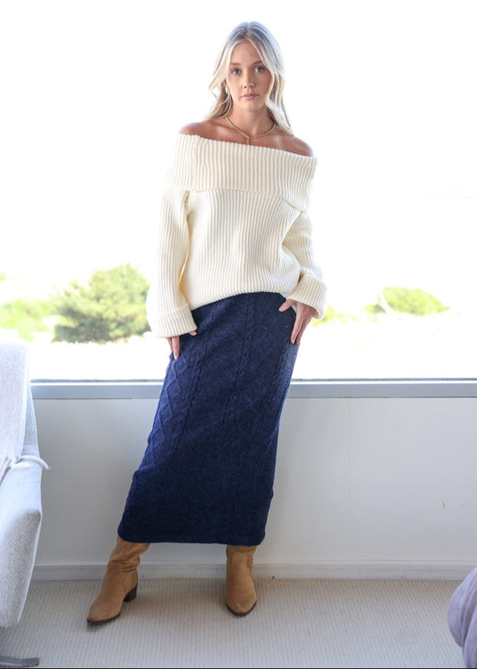 Summit Skirt - Navy
