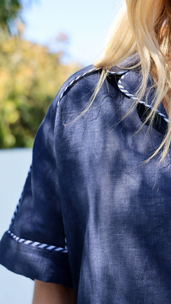 Rosie Dress - Navy