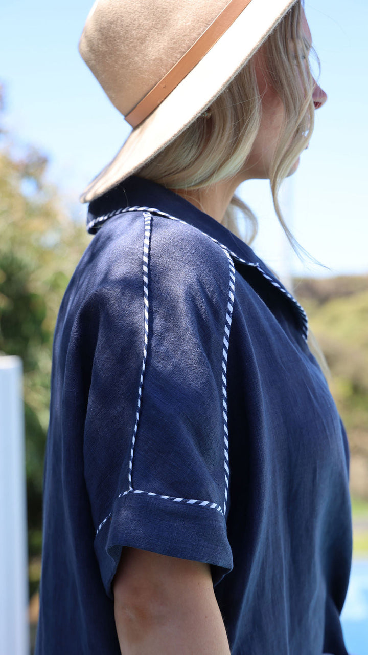 Rosie Dress - Navy