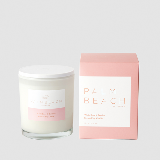 Standard Candle - White Rose & Jasmine