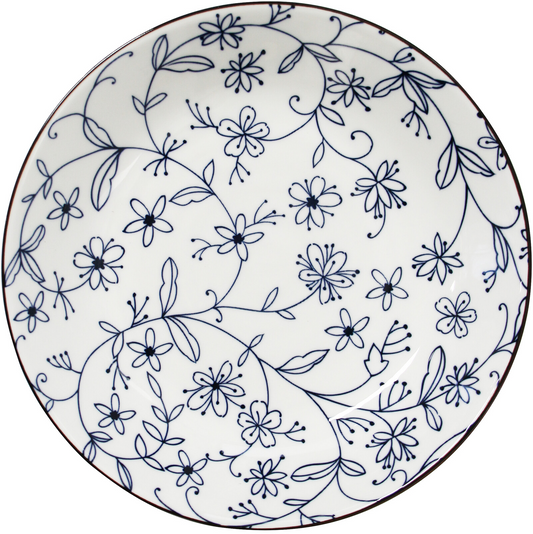 Jappa Plate Set - Blue Vine I