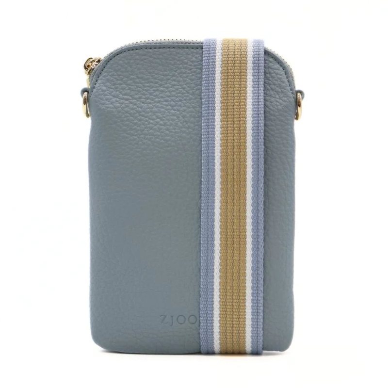 Wanderer Cross Body Bag - Dusty Blue