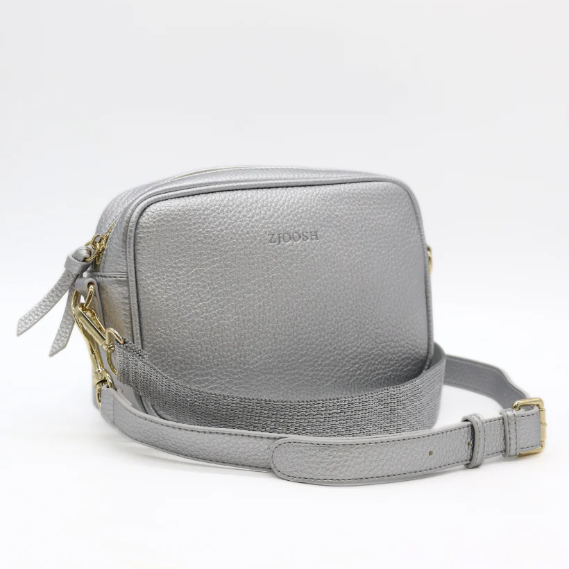 Ruby Sports Cross Body Bag - Silver