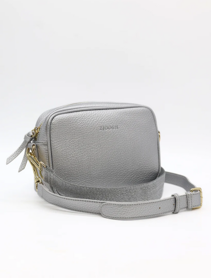 Ruby Sports Cross Body Bag - Silver