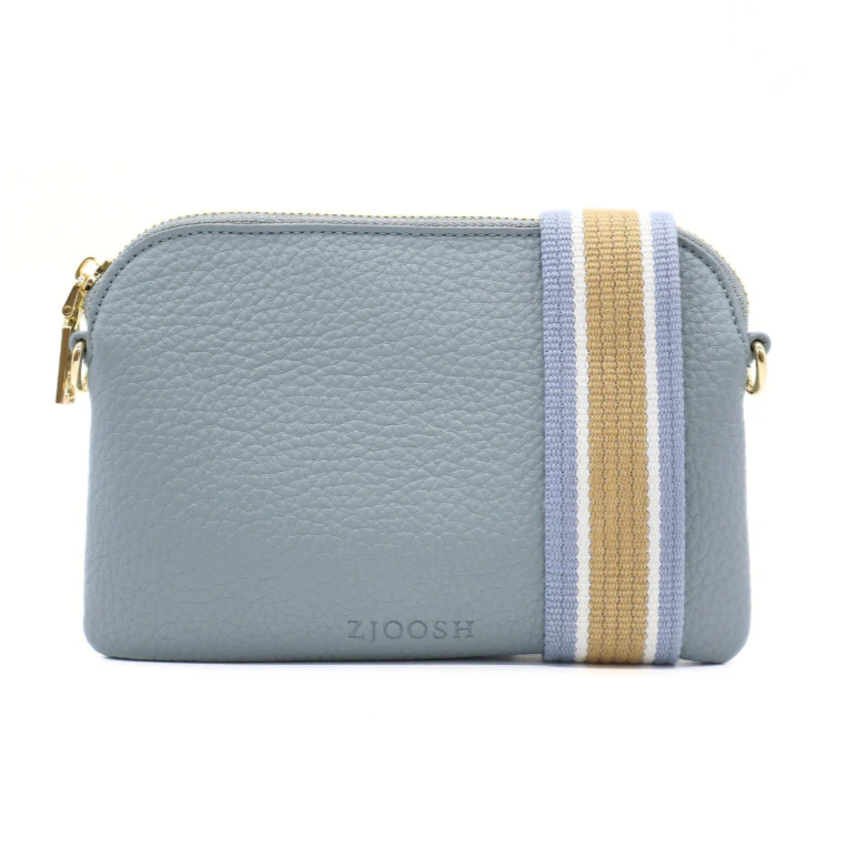 Missy Hugo Cross Body Bag - Dusty Blue
