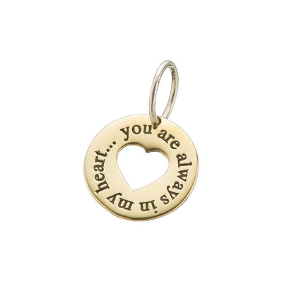 Always In My Heart Charm
