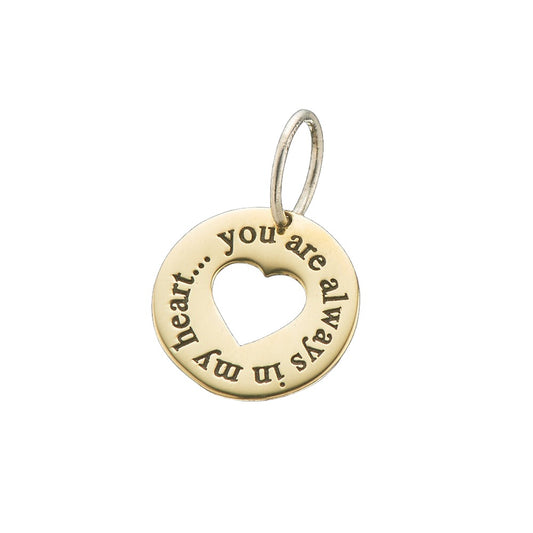 Always In My Heart Charm