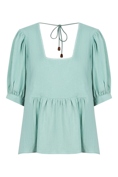 Amelie Top - Seafoam