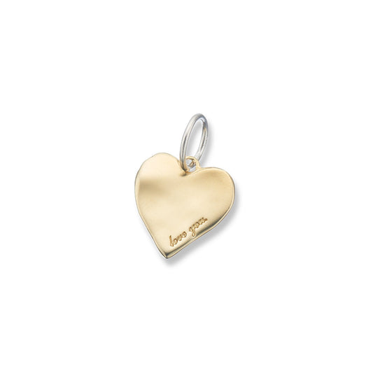 Love You Heart Charm