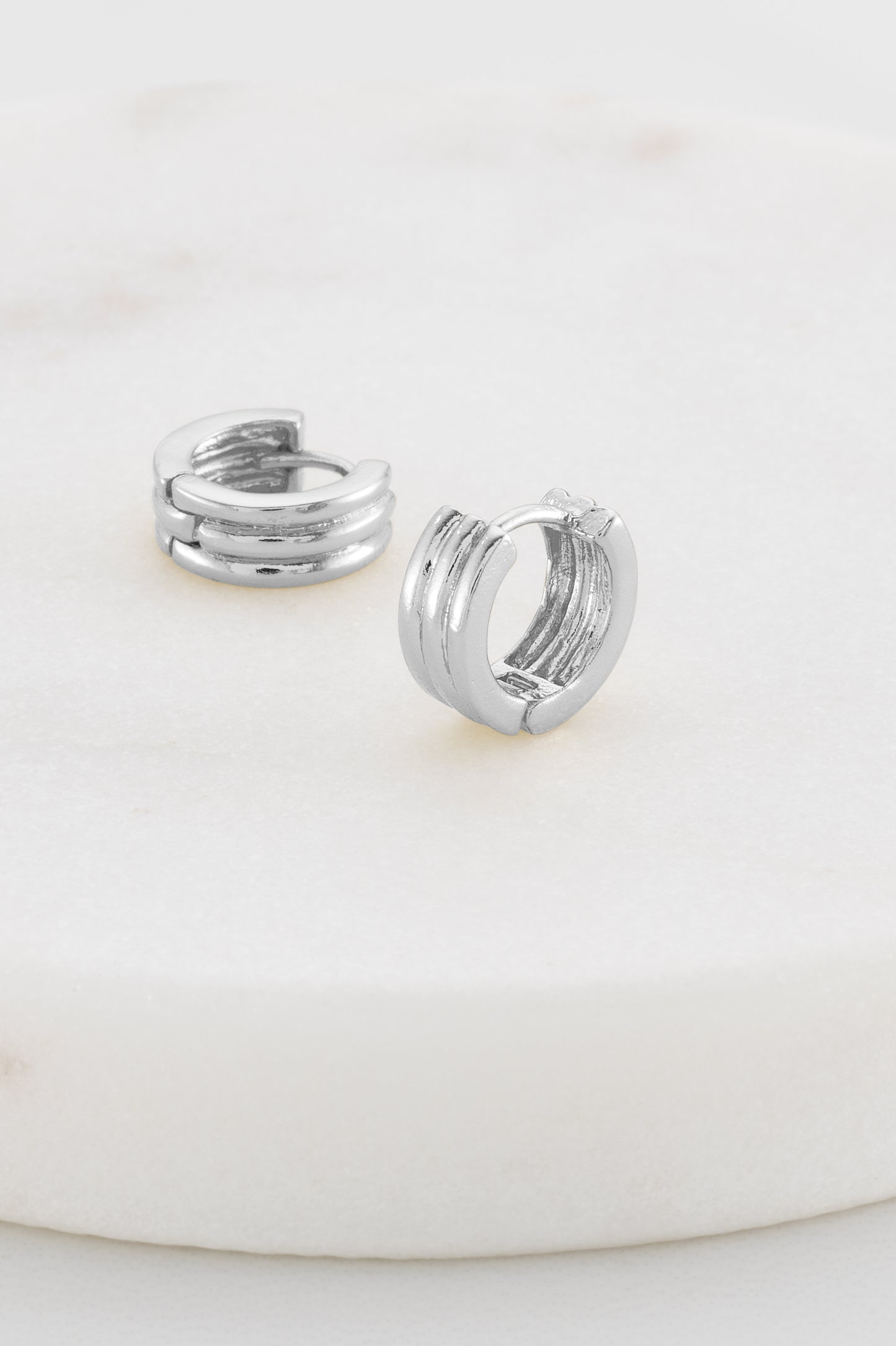 Grace Huggie - Silver
