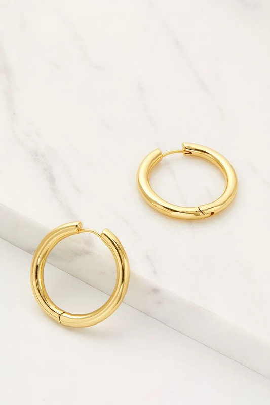 Kendall Hoop Large - Gold