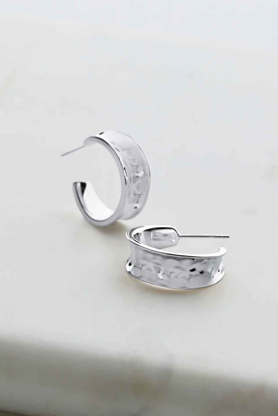 Bianca Mini Hoops - Silver