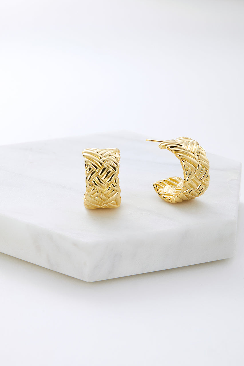 Maisy Hoop - Gold