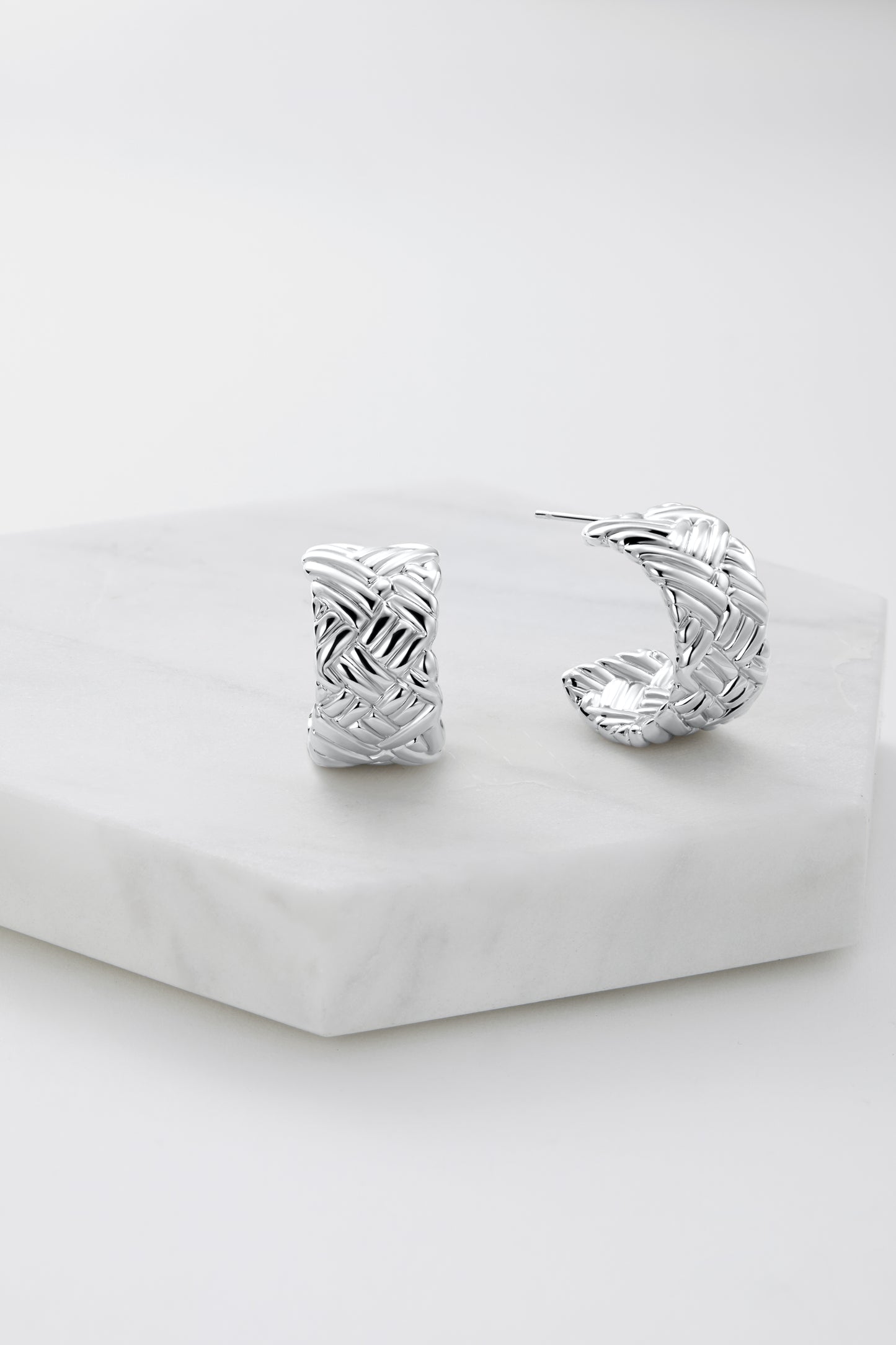 Maisy Hoop - Silver