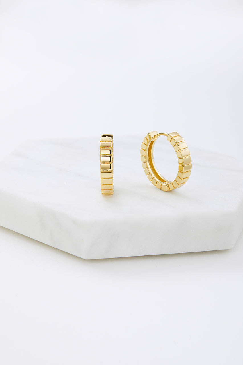 Willow Hoop - Gold