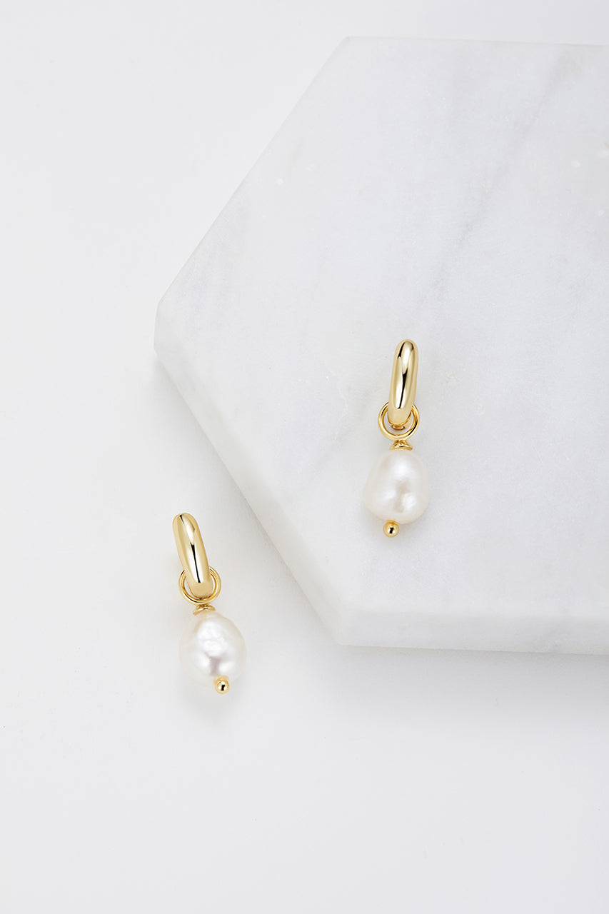 Charlie Mini Hoop - Gold