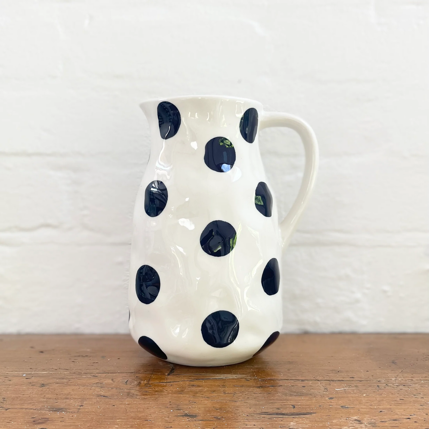Large Spot Jug - Navy