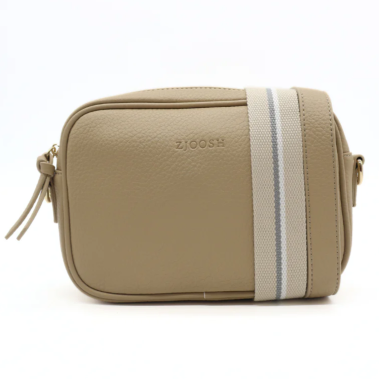 Ruby Sports Cross Body Bag - Nude
