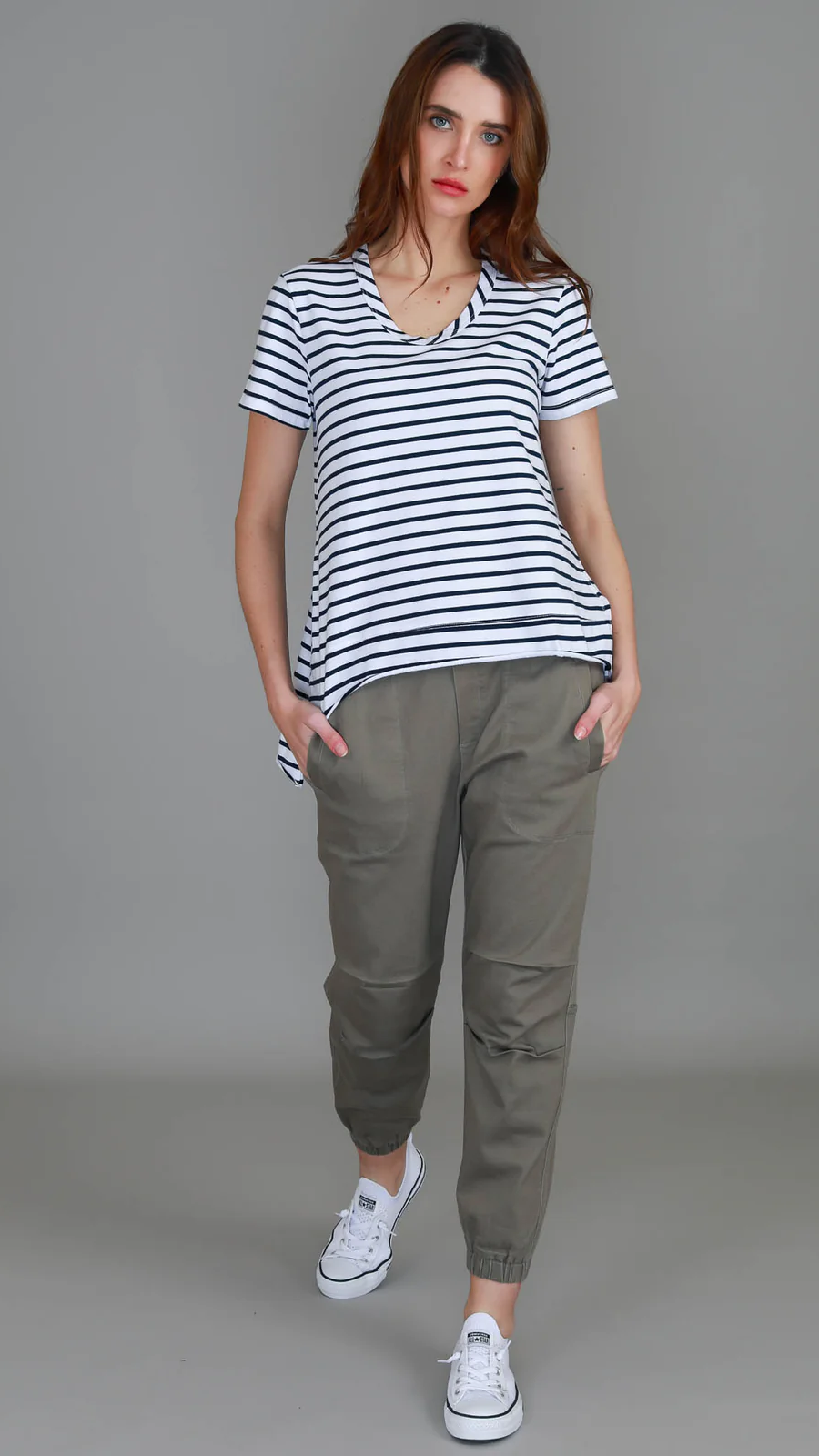 Austin Crew Neck Tee - Nautic Stripe