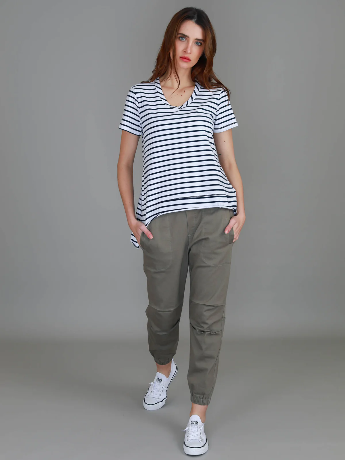 Austin Crew Neck Tee - Nautic Stripe