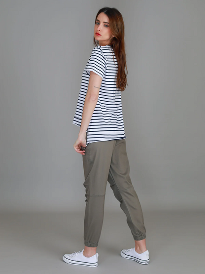 Austin Crew Neck Tee - Nautic Stripe