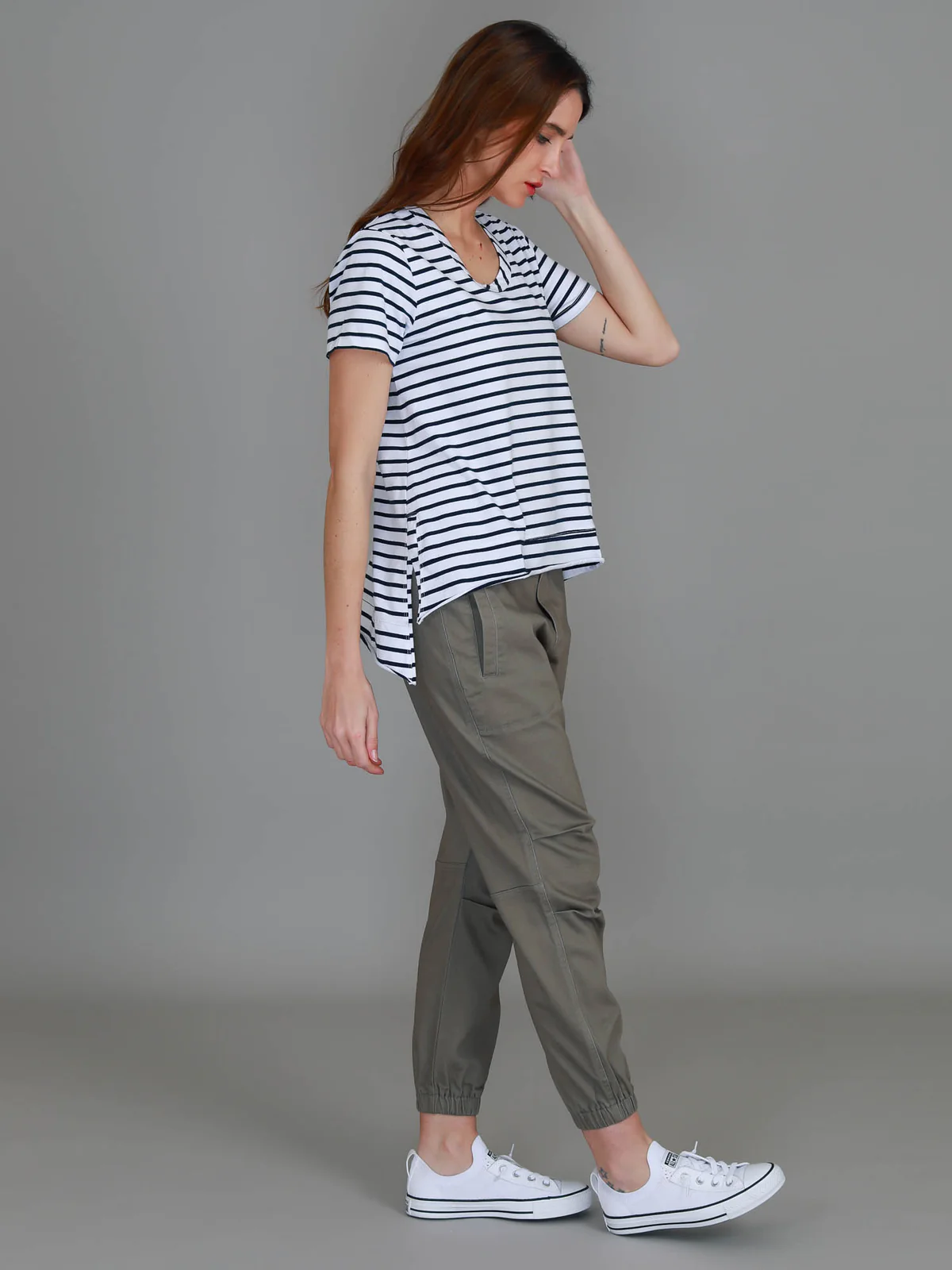 Austin Crew Neck Tee - Nautic Stripe