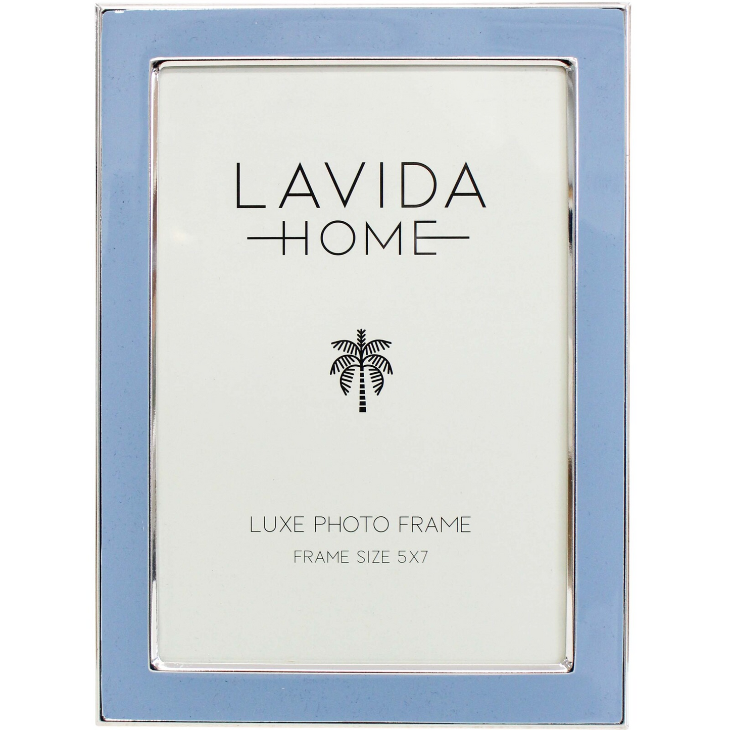 Photo Frame - French Blue/Silver