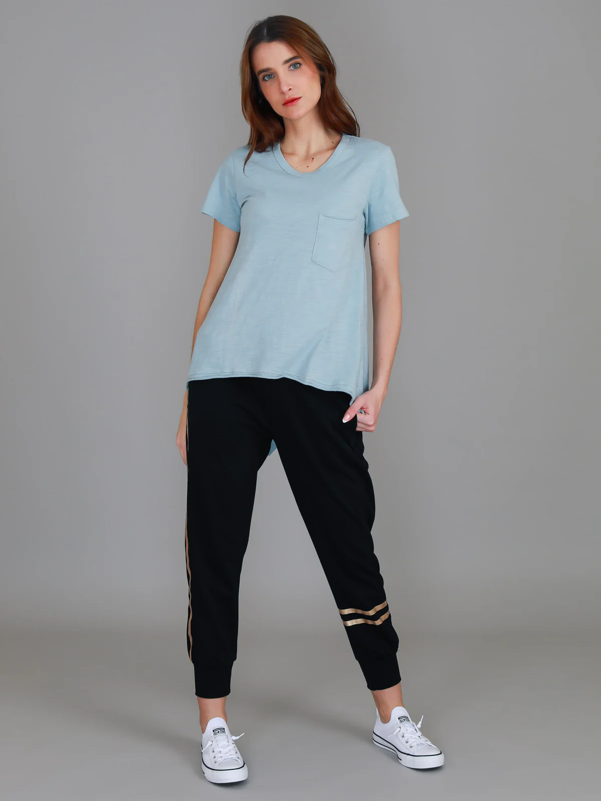 Dalesford Tee - Mint Blue