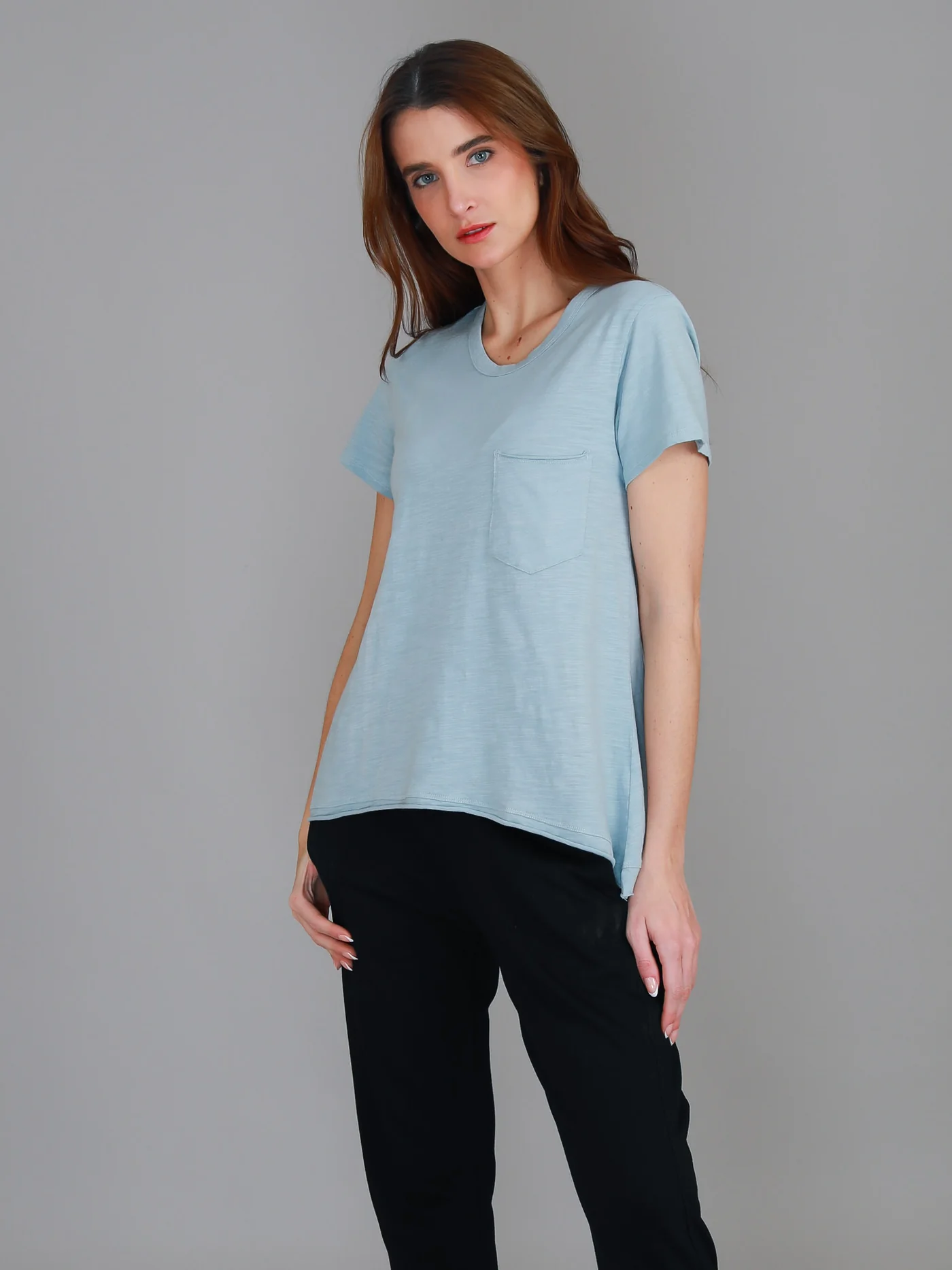 Dalesford Tee - Mint Blue