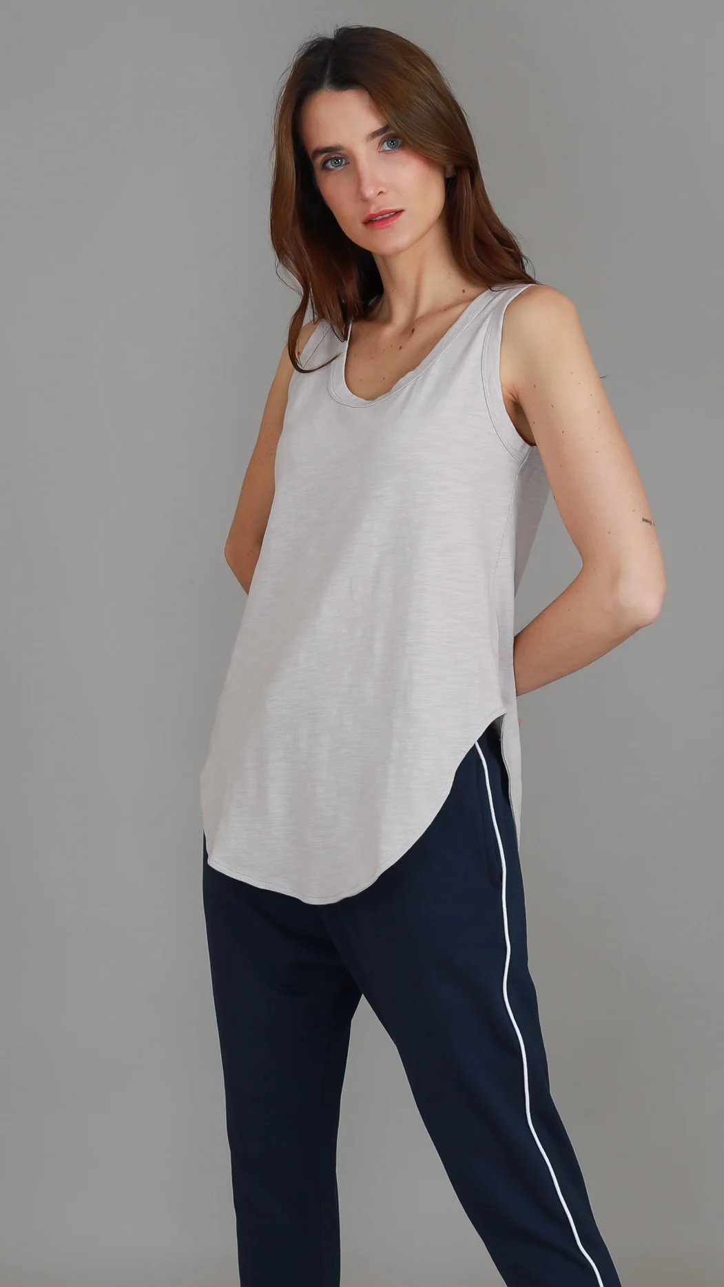 Fifi Tank Top - Angora