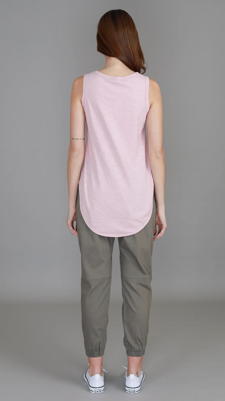 Fifi Tank Top - Blush Marle