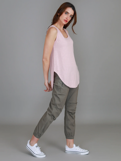 Fifi Tank Top - Blush Marle