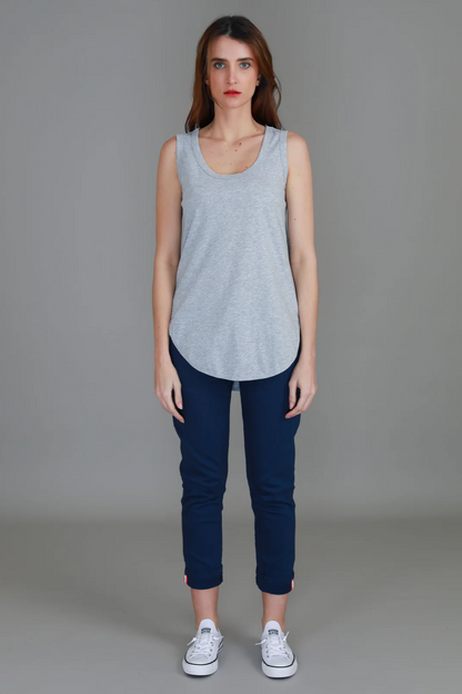 Fifi Tank Top - Grey Marle