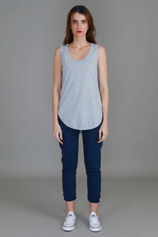 Fifi Tank Top - Grey Marle
