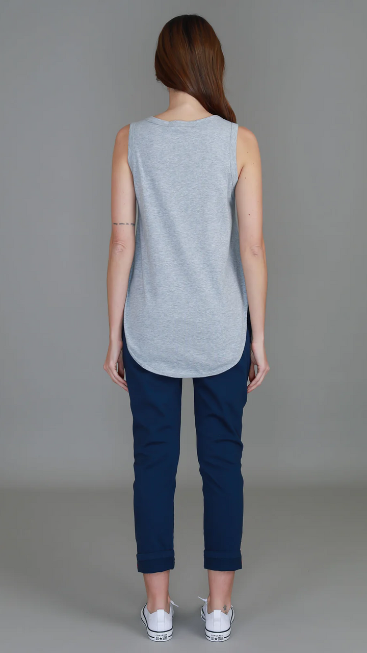 Fifi Tank Top - Grey Marle