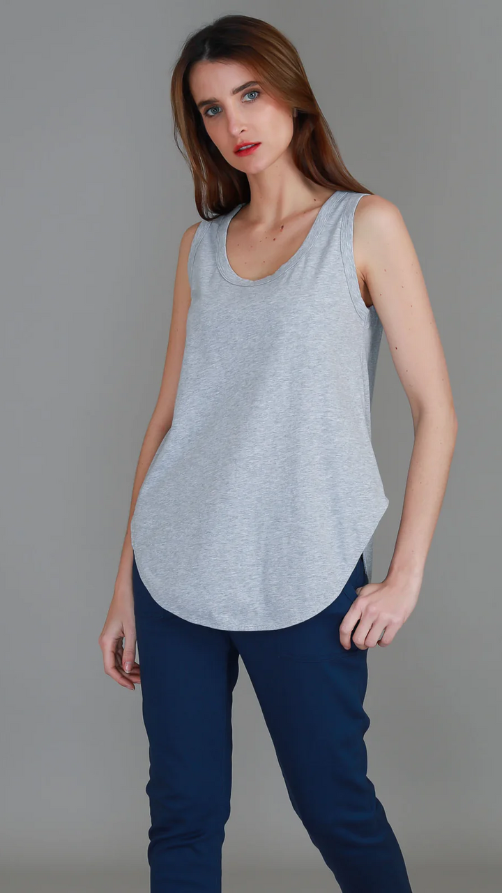 Fifi Tank Top - Grey Marle