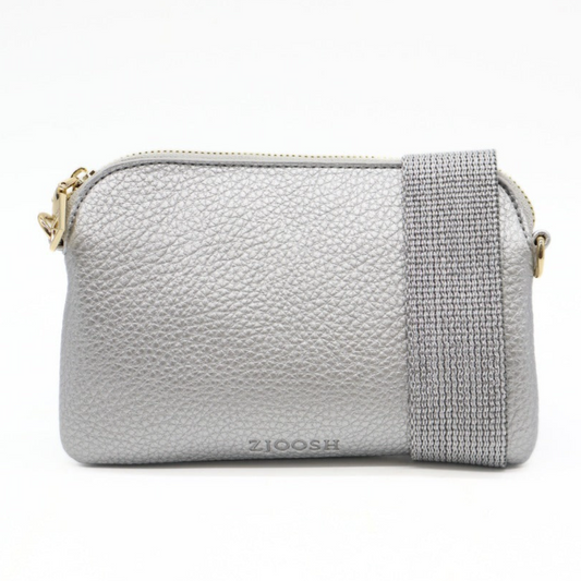 Missy Hugo Cross Body Bag - Silver
