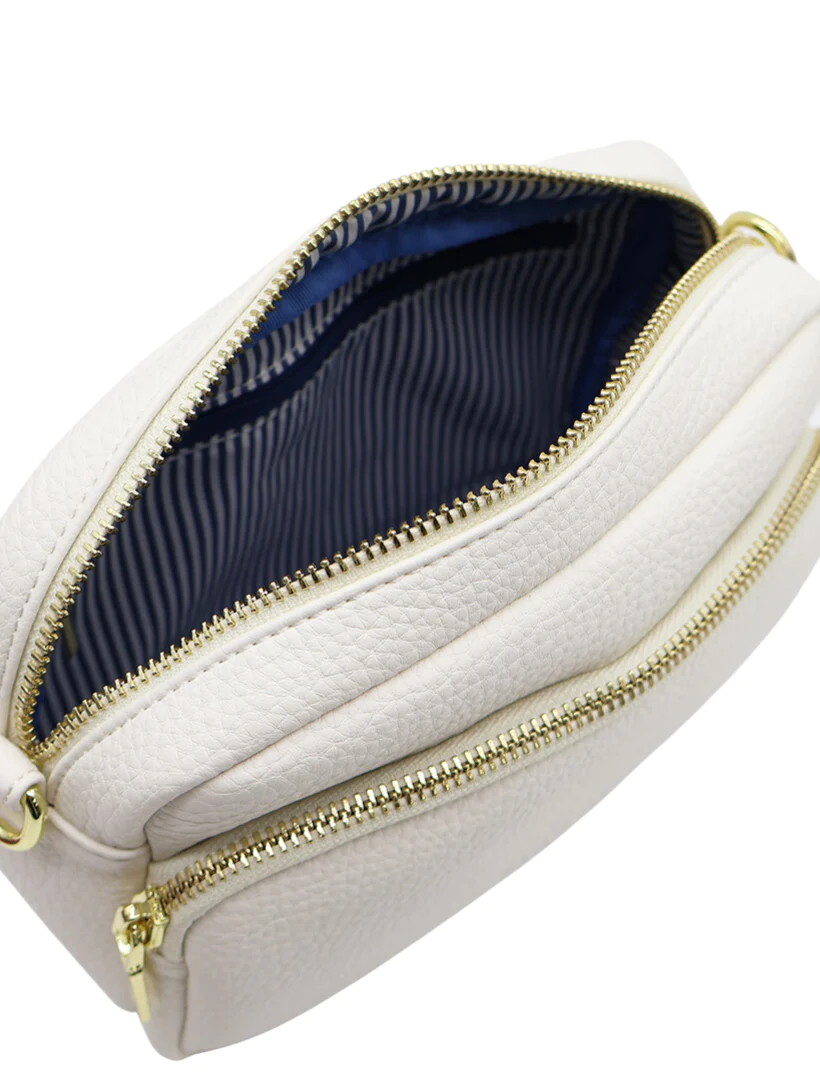 Riley Cross Body Bag - White