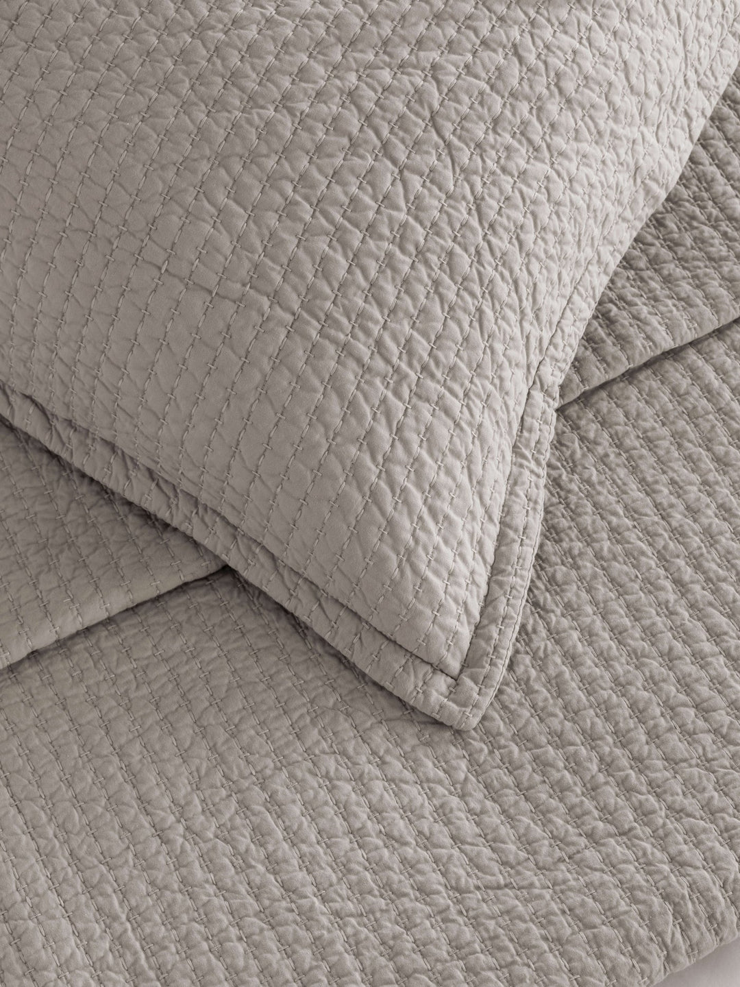 Aspen European Pillowcase - Flax