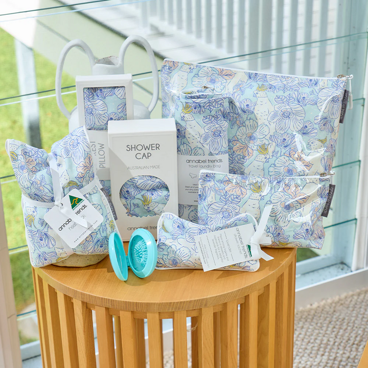 Large Cotton Cosmetic Bag - Hello Cockie