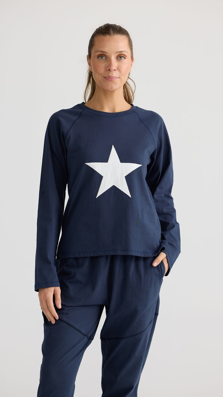 Accent Top - Navy